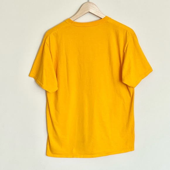 Infinite Discs Roman Bomber Disc Golf Graphic Yellow T Shirt Adult size Medium - Picture 5 of 5